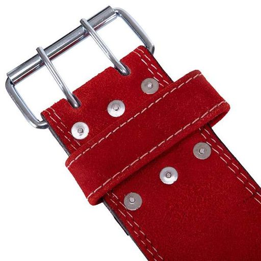 Пояс атлетичний шкіряний Zelart SB-165159 XXL Червоний (34363018) (1508043)