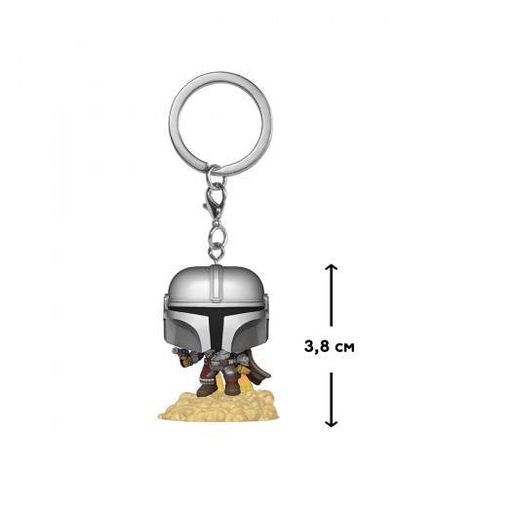 Игровая фигурка на клипсе Funko POP! cерии Мандалорец – Мандалорец с бластером (1509325)