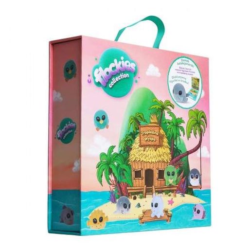 Игровой коллекционный набор Flockies Тропический остров (1509760)