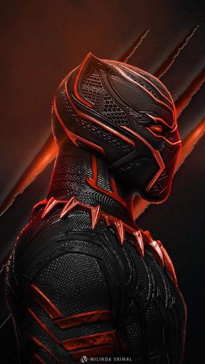 Дерев'яний класичний пазл Black Panther (Чорна пантера), А1, Картонна коробка 500+ елементів (1519605)