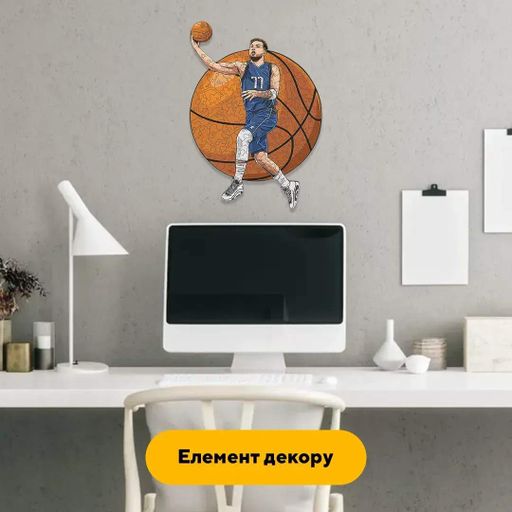Дерев'яний фігурний пазл Лука Дончіч, А1, Дерев'яна коробка 500+ елементів (1519770)