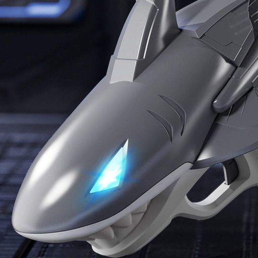 Водяной автомат DK Shark Water Gun 185-68 Grey [138761] (1520743)