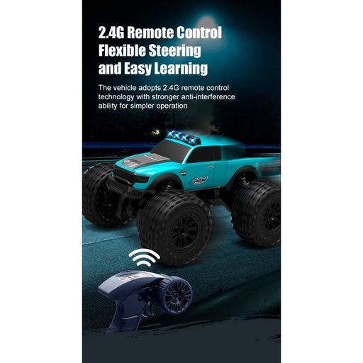 Машинка на радиоуправлении JJRC C8816 Amphibious Off-Road Blue [142522] (1520744)