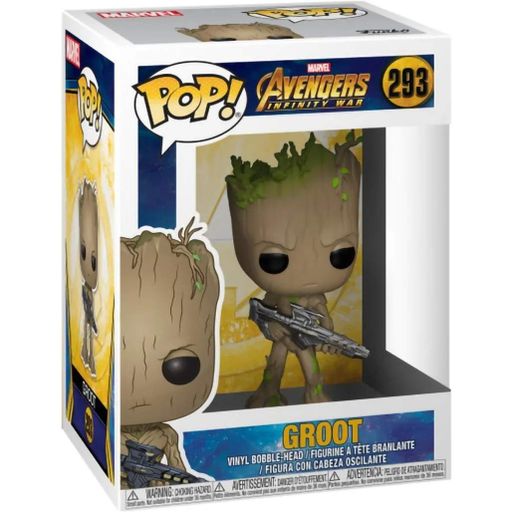 Фигурка Funko Pop! Avengers Infinity War: Грут с бластером (26904) [118047] (1520761)