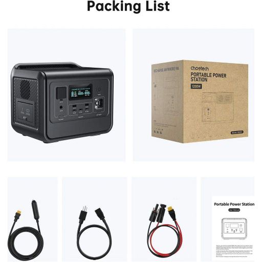 Зарядная станция Choetech BS060 800W  [123592] (1520846)