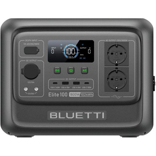 Зарядная станция BLUETTI Elite 100 V2 1800W (P-EL100V2-EU-GY-BL-010) [148780] (1520882)