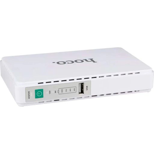 Джерело безперебійного живлення (ДБЖ) для роутера Hoco DB25 Plus Smart Mini UPS 5V/9V/12V 10000 mAh [149950] (1520914)