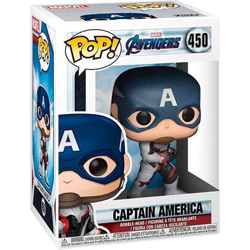 Фигурка Funko Pop! Avengers: Капитан Америка в белом костюме 9.6см (36661) [117717] (1520945)