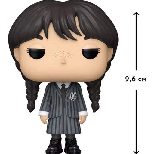 Фигурка Funko Pop! Wednesday: Уэнздей 9.6см (67457) [118095] (1520975)