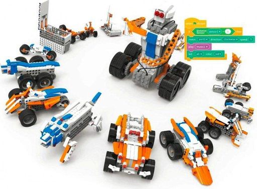 Конструктор Makerzoid Superbot Educational Building Blocks (MKZ-ID-SPB) [86642] (1521011)