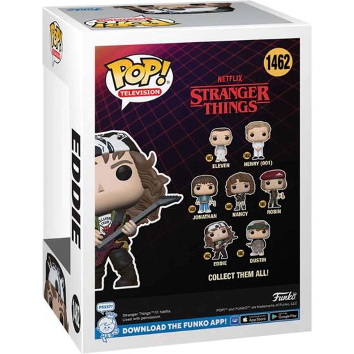 Фигурка Funko Pop! Stranger Things: Охотники Эдди с гитарой (72138) [132472] (1521040)