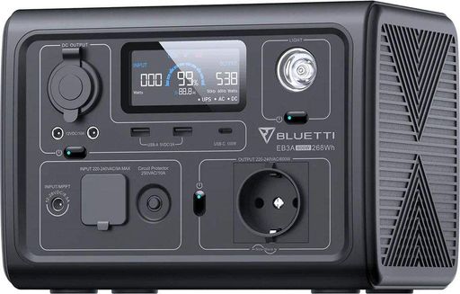 Зарядная станция BLUETTI EB3A 600W 268Wh [76422] (1521047)