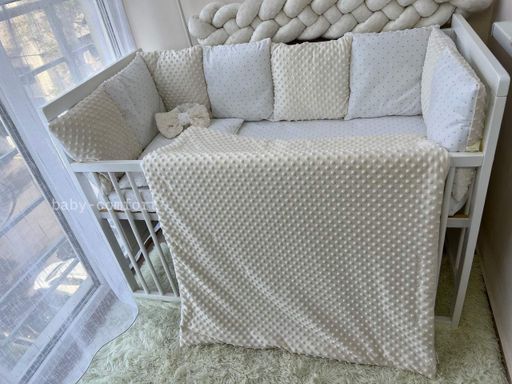 Комплект постільної білизни Baby Comfort Elegance молочний (1521163)