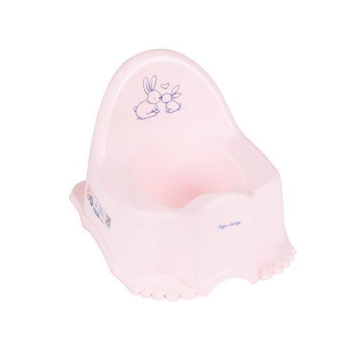 Горшок дитячий Tega Baby ЭКО Кролики розовый (1521208)