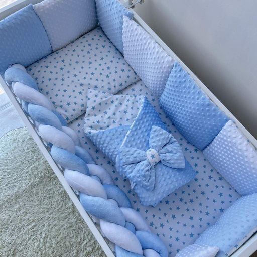 Комплект постільної білизни Baby Comfort Elegance блакитний (1521261)