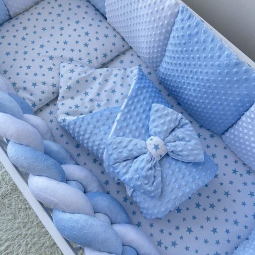 Комплект постільної білизни Baby Comfort Elegance блакитний (1521261)