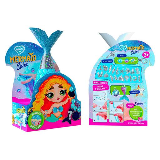 Іграшка-антистрес 250 мл Mermaid Shine Blue TM Lovin 80131 (1521538)