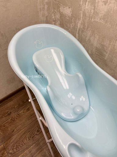Комплект детская ванночка 102см "Уточка" голубая (Tega Baby) 3 единицы (1521620)