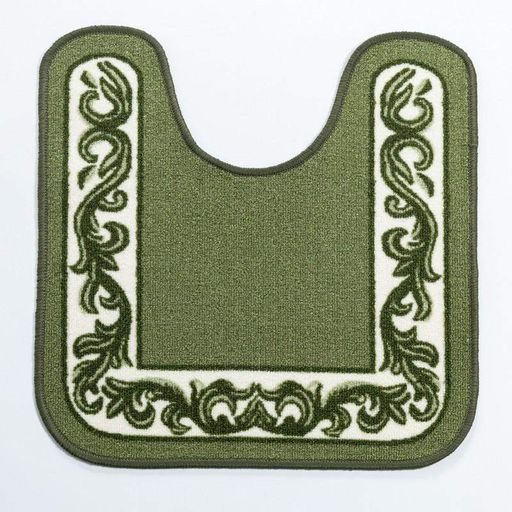Коврик в туалет Taba 228-1 57х60 см оливковий (1521753)