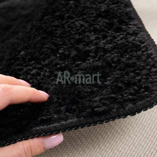 Набір килимків у ванну кімнату Unimax Black 60х100 та 60х50 см (1521761)