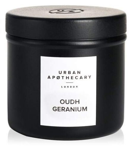 Ароматическая travel свеча из натурального воска Urban apothecary Oudh Geranium 175 г (UALWOGC175) (1521900)