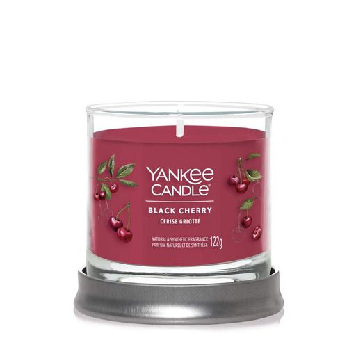 Ароматическая свеча Black Cherry Small Tumbler Jar Yankee Candle (1744738E) (1521909)