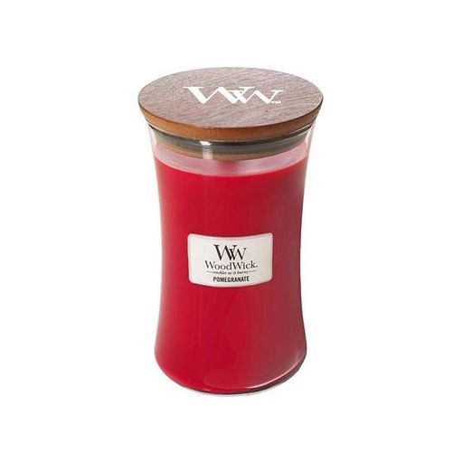 Ароматическая свеча с ароматом граната и смородины Woodwick Medium Pomegranate 609 г (1725417E) (1521911)