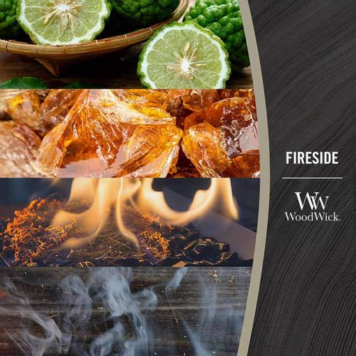Ароматическая свеча в стекле Woodwick Large Fireside 609 г (93106E) (1521931)