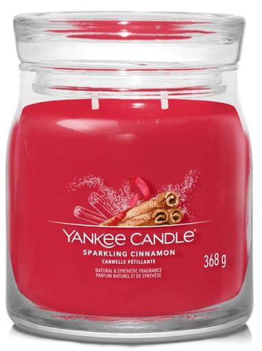 Ароматична свічка Sparkling Cinnamon Medium Yankee Candle (1521955)