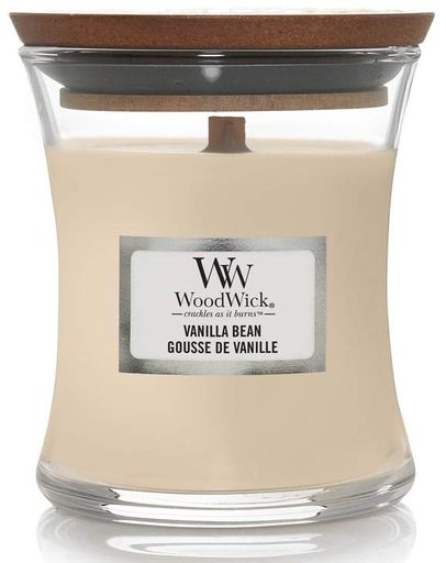 Ароматична свічка в склі Woodwick Mini Vanilla Bean 85 г (98112E) (1521994)