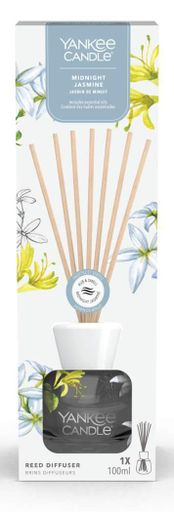 Аромадифузор для оселі Midnight Jasmine Reed Yankee Candle 100 мл (1522034)