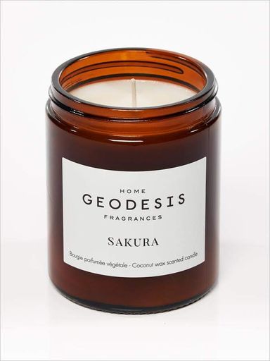 Ароматическая свеча из натурального воска Geodesis Sakura 150 г (1071204) (1522041)