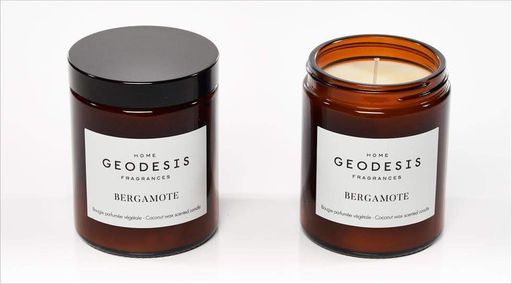 Ароматическая свеча из натурального воска Geodesis Bergamot 150 г (1071203) (1522048)