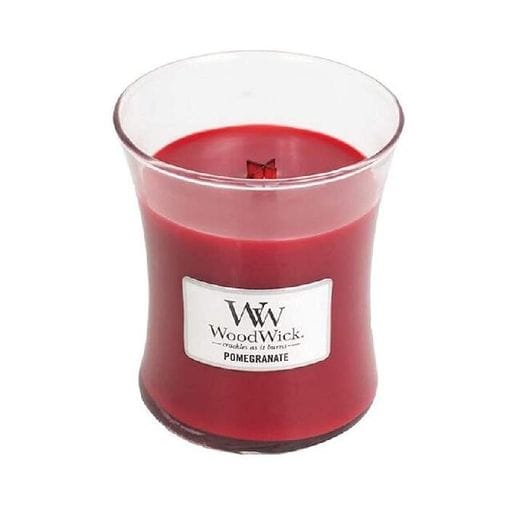 Ароматическая свеча с ароматом граната и смородины Woodwick Medium Pomegranate 275 г (1725475E) (1522071)