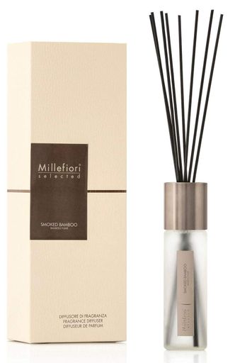 Аромадиффузор для дома Selected Smoked Bamboo Millefiori Milano 100 мл (1522080)