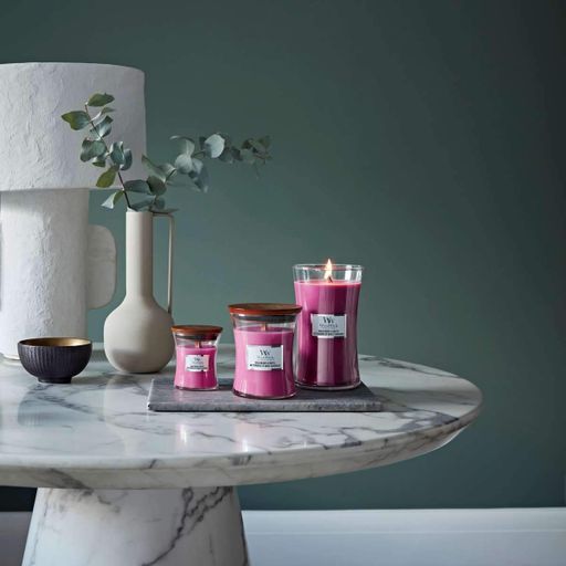 Ароматическая свеча в стекле Woodwick Medium Wild Berry &amp; Beets 275 г (1632270E) (1522087)