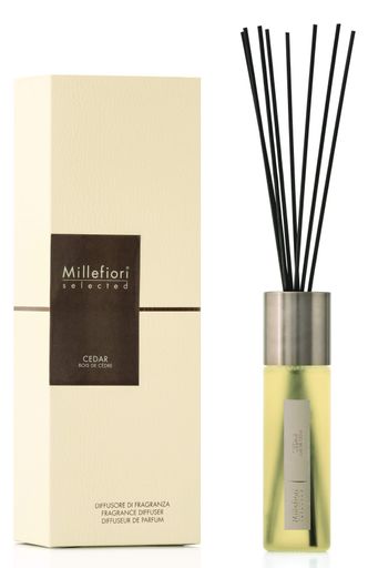 Аромадиффузор для дома Selected Cedar Millefiori Milano 100 мл (1522120)