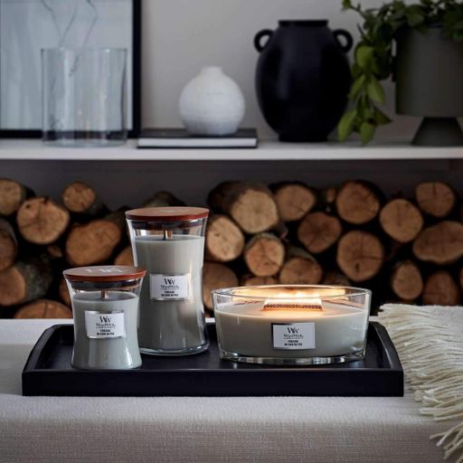 Ароматична свічка в склі Woodwick Ellipse Fireside 453 г (76106E) (1522153)