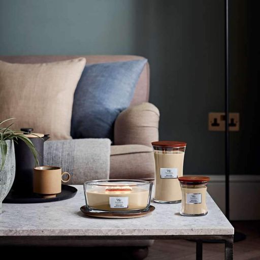 Ароматическая свеча в стекле Woodwick Large Vanilla Bean 609 г (93112E) (1522158)
