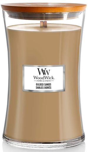 Ароматическая свеча с ароматом инжира и гваякового дерева Woodwick Large Gilded Sands 609 г (1522177)