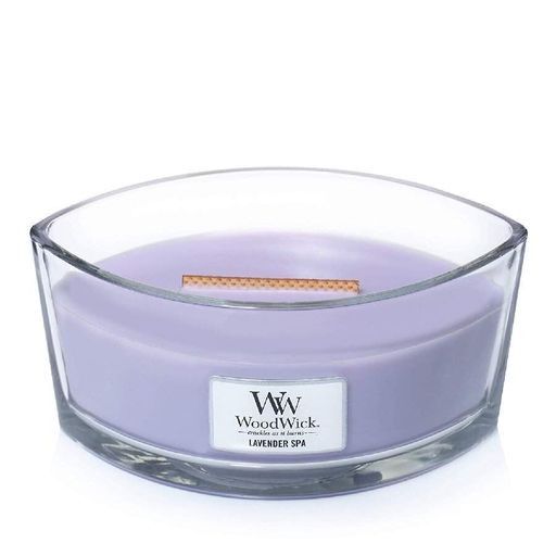 Ароматическая свеча в стекле Woodwick Ellipse Lavender SPA 453 г (76492E) (1522193)