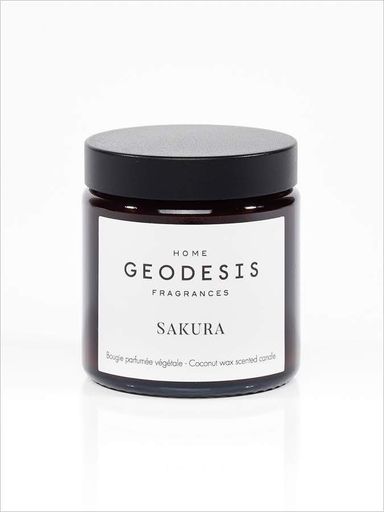 Ароматическая свеча travel из натурального воска Geodesis Sakura 90 г (1071304) (1522267)