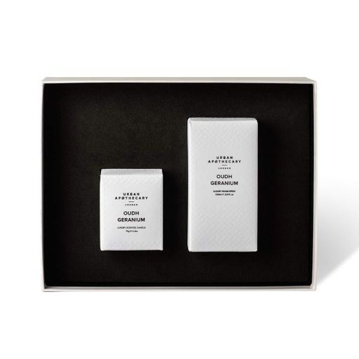 Набір зі спрею та свічки Oudh Geranium Urban apothecary (UALWOGHFD) (1522281)