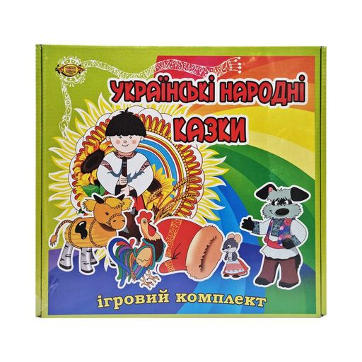 Настільна гра "Українські народні казки" Майстер MKB0152 2 в 1 (1526068)