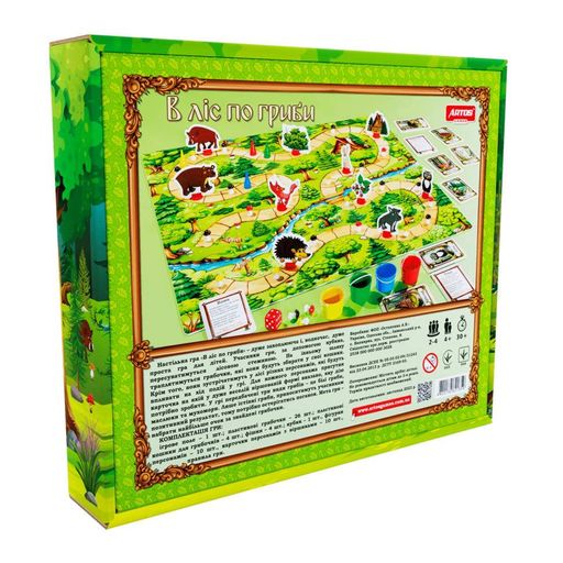 Настільна гра "В ліс по гриби" Artos Games 1335ATS (1526384)