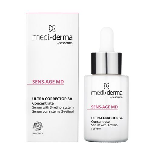 Омолаживающая липосомальная сыворотка для лица Mediderma Sens-Age MD Ultra Corrector 3A Concentrate Serum, 30 мл