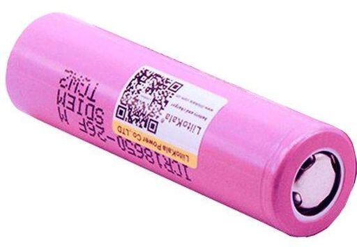 Акумулятор LiitoKala Lii-26FM 18650 2600 mah Рожевий (2211779520) (1528811)