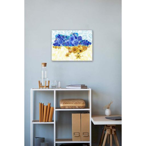 Цветущая земля Набор для вышивки бисером  AB-870 41х27 см Abris Art (1530677)