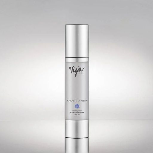 Увлажняющий крем для лица Vigor Жасмин и мята, SPF 30