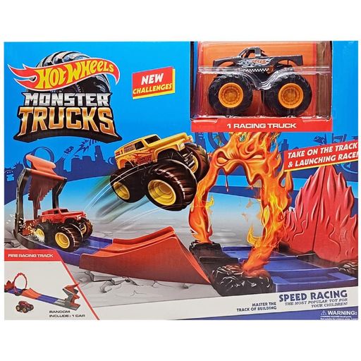 Игровой набор Автотрек "Monster Trucks" Bambi MS44(Grey) 1 машинка в комплекте (1534032)